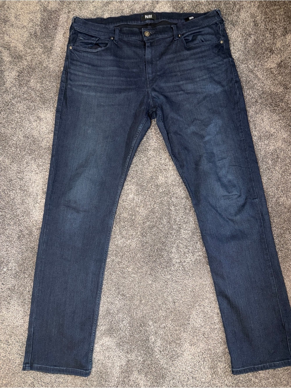 PAIGE Men’s Indigo Slim Straight Jeans